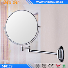 Vente en gros miroir de rasage en laiton de mur de salle de bains miroir grossissant